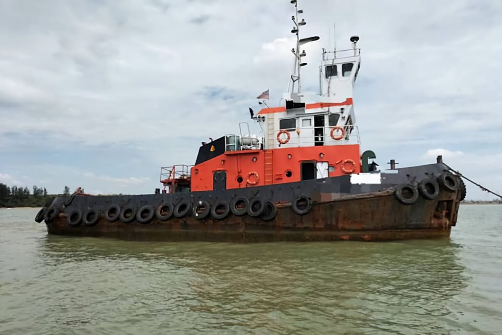 Un remorqueur arrêté à Bintulu pour violation présumée des règles de transport maritime