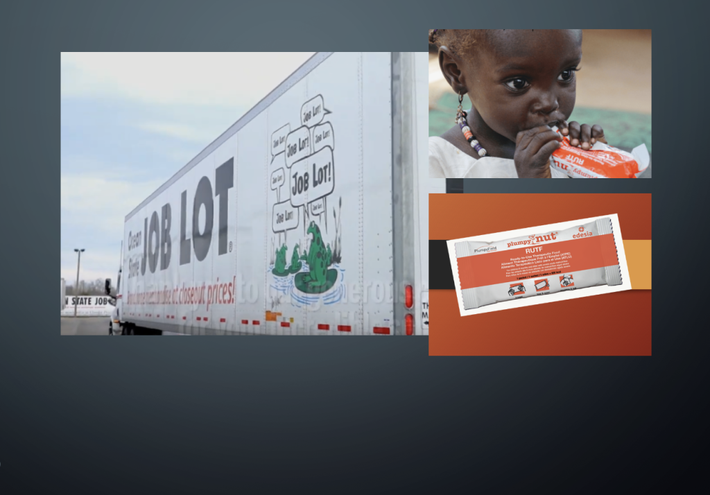 Shipping Solutions for Emergency Food Distribution: The Role of Ocean State Job Lot