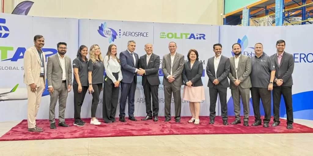 La collaboration entre SolitAir et Eight Wings Aerospace renforce l'efficacité de la logistique