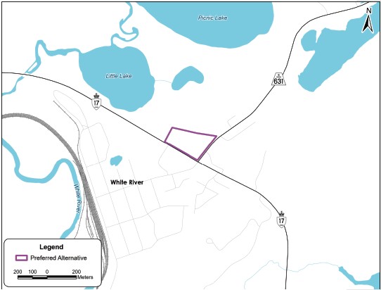 MTO Confirms New Location for White River, Ontario Rest Area