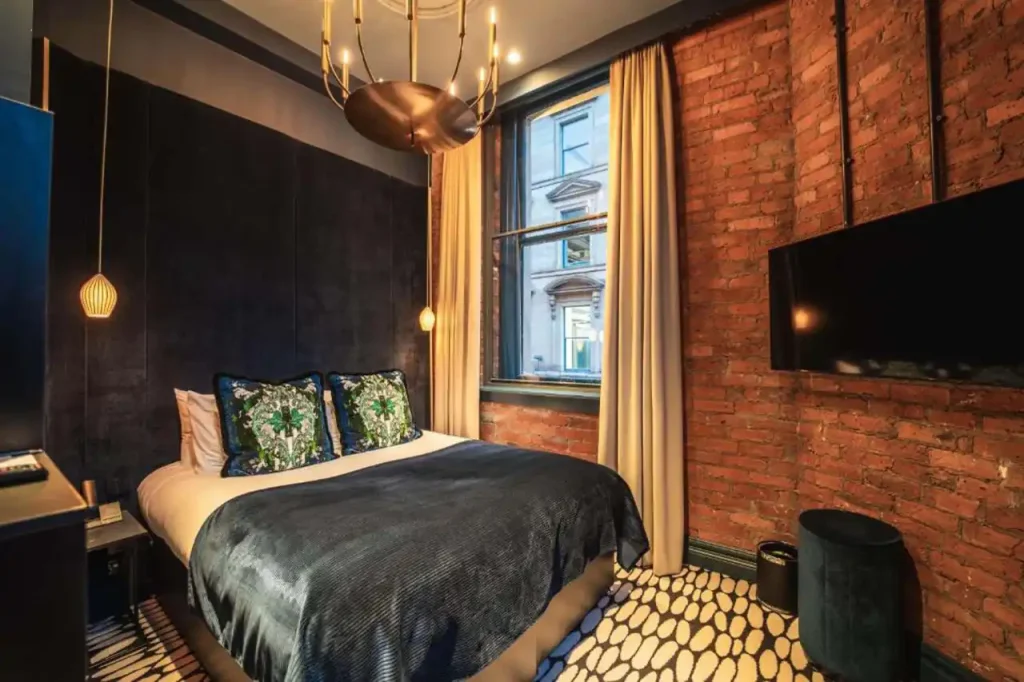 Experience Comfort and Luxury at a Boutique Hotel in a Shipping Warehouse