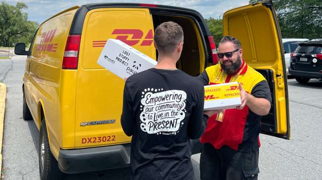DHL Essential Care Kits Reach Austin Flood Victims