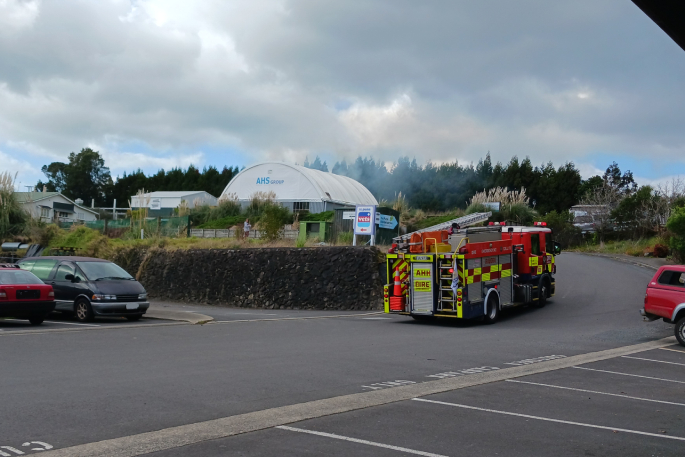 Swift Response to Suspicious Shipping Container Fire on Commercial Property in Te Puna