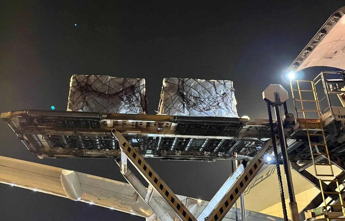 Chapman Freeborn Coordinates Time-Critical Solar Panel Freight from Shanghai to Istanbul with Boeing 777F Charters