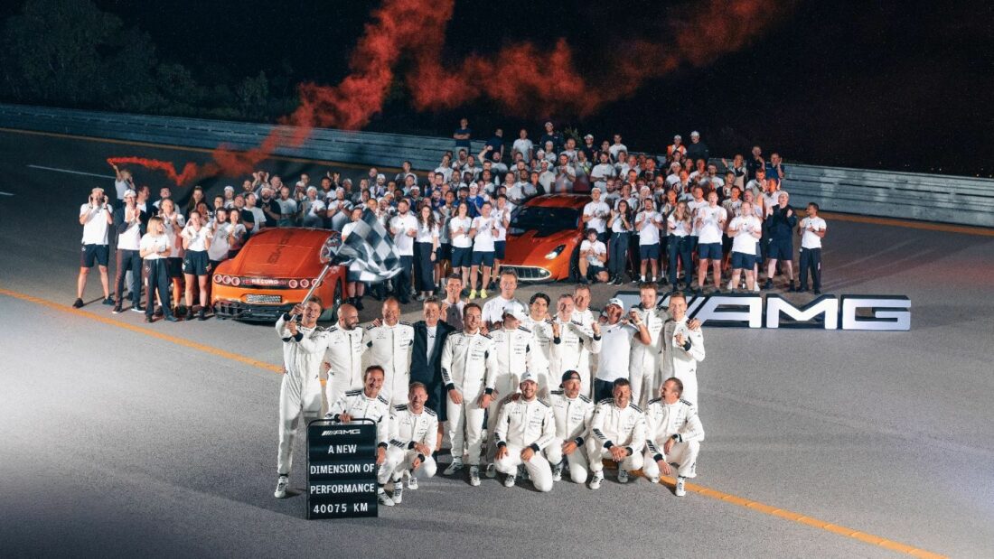 Michelin and Mercedes-AMG Break Durability Records with Electric Concept Car on a Global Scale