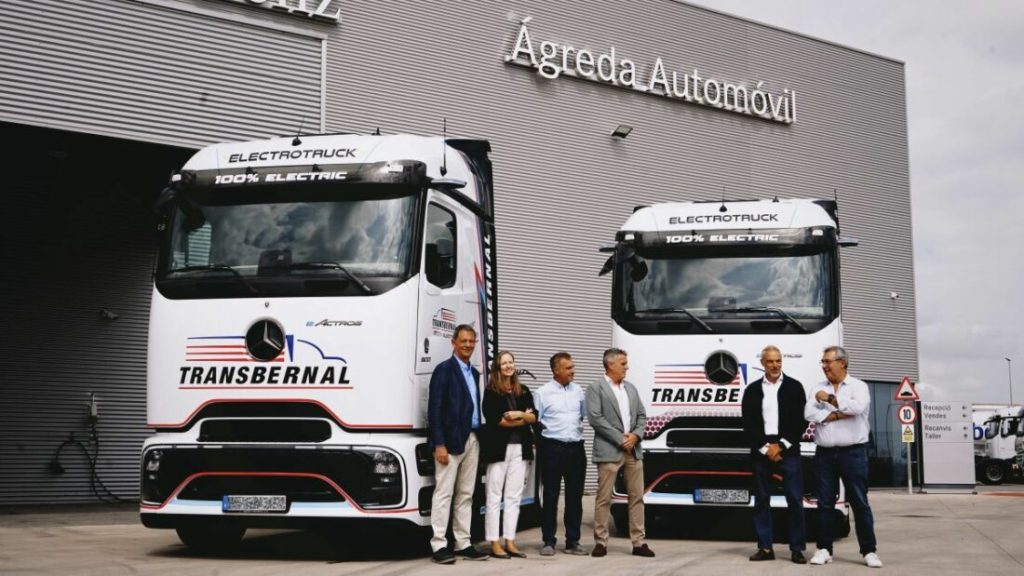 TransBernal expands green logistics fleet with Mercedes-Benz eActros 600 LS electric trucks