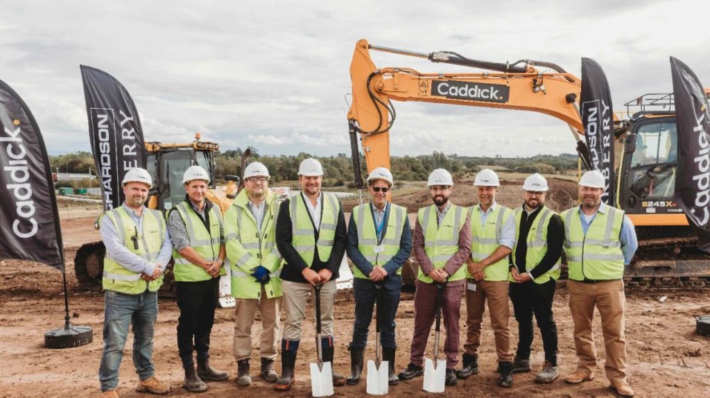 Construction Underway for DPD’s Advanced Parcel Delivery Hub at Forrest Park, Newton Aycliffe