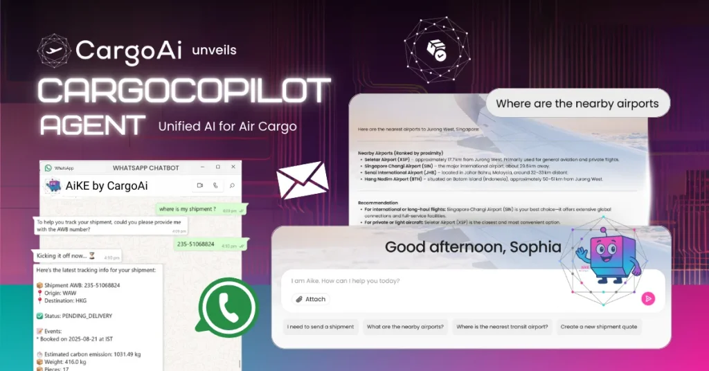CargoAi Debuts CargoCoPilot Agent, a Unified AI System Enhancing Air Cargo Operations