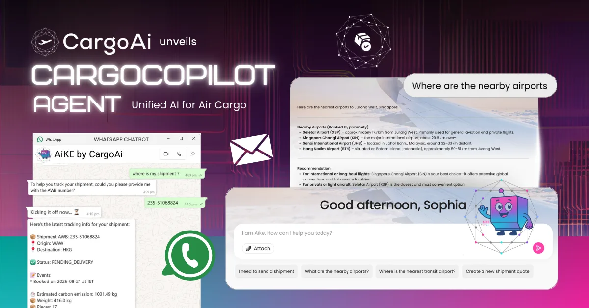 CargoAi Debuts CargoCoPilot Agent, a Unified AI System Enhancing Air Cargo Operations