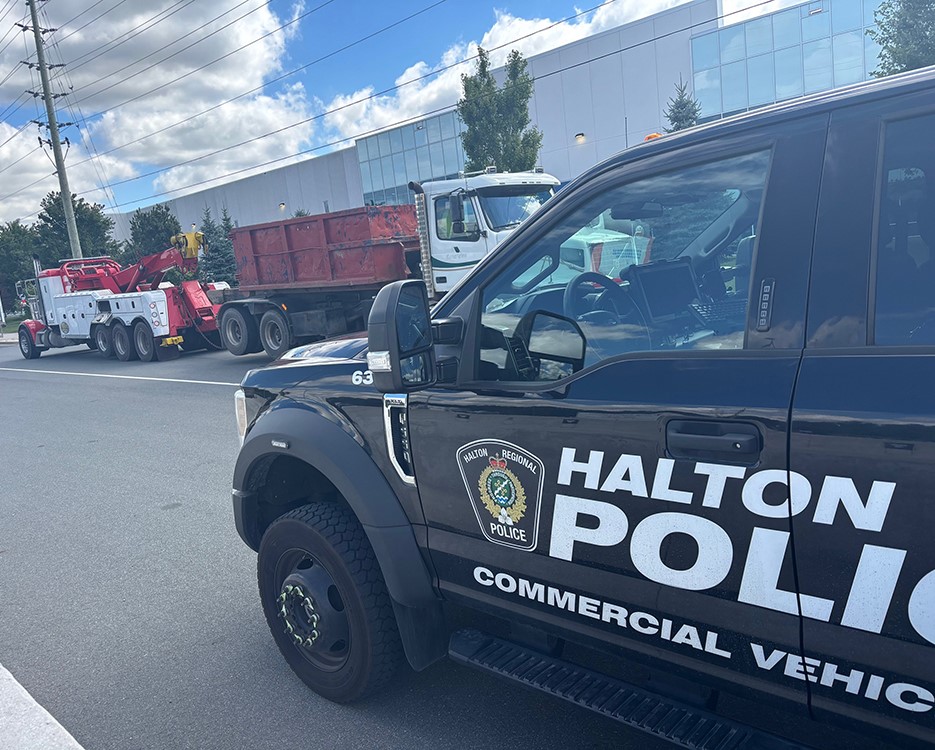 Halton Region’s Collision Course with Unsafe Trucks: 44% of Vehicles Removed From Roads During Safety Blitz