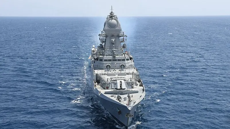 Newly Commissioned INS Udaygiri and Himgiri Reflect Advances in India’s Naval Shipbuilding