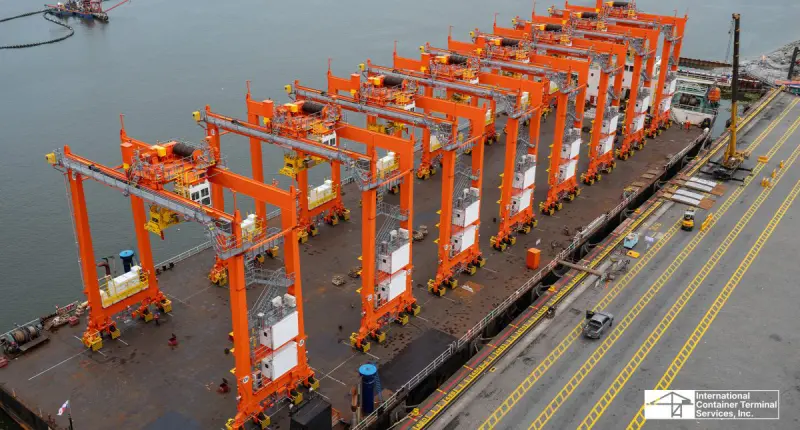 ICTSI Strengthens Manila International Container Terminal with New Hybrid Rubber-Tired Gantries