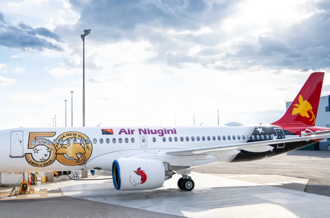 Air Niugini Boosts Fleet with First Airbus A220-300, Marking a New Chapter in Efficient Air Transport