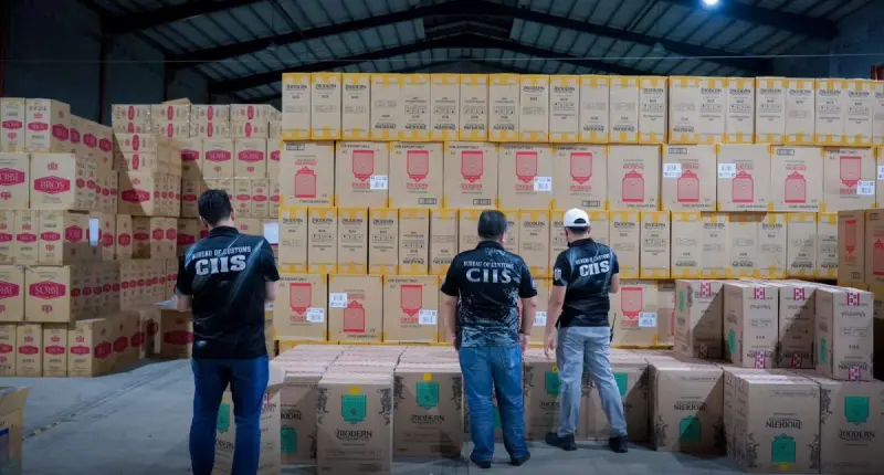 Large-Scale Smuggled Cigarette Haul Worth P605 Million Uncovered by Bureau of Customs in Bulacan