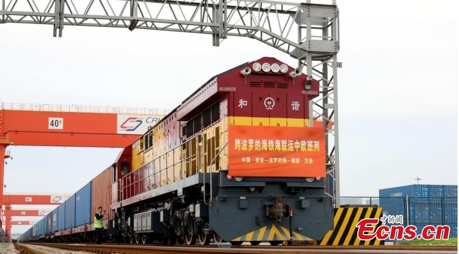 China-Europe Freight Train X8469 Sets New Milestone with Baltic Sea Intermodal Route