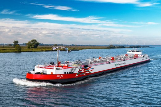 HGK Shipping Unveils Innovative Diesel-Electric Gas Tanker Gas 96 in Rotterdam