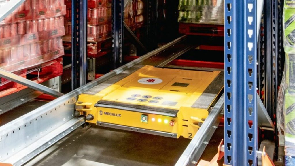 Coca-Cola HBC Implements Mecalux Pallet Shuttle to Boost Beverage Storage Efficiency in Northern Ireland