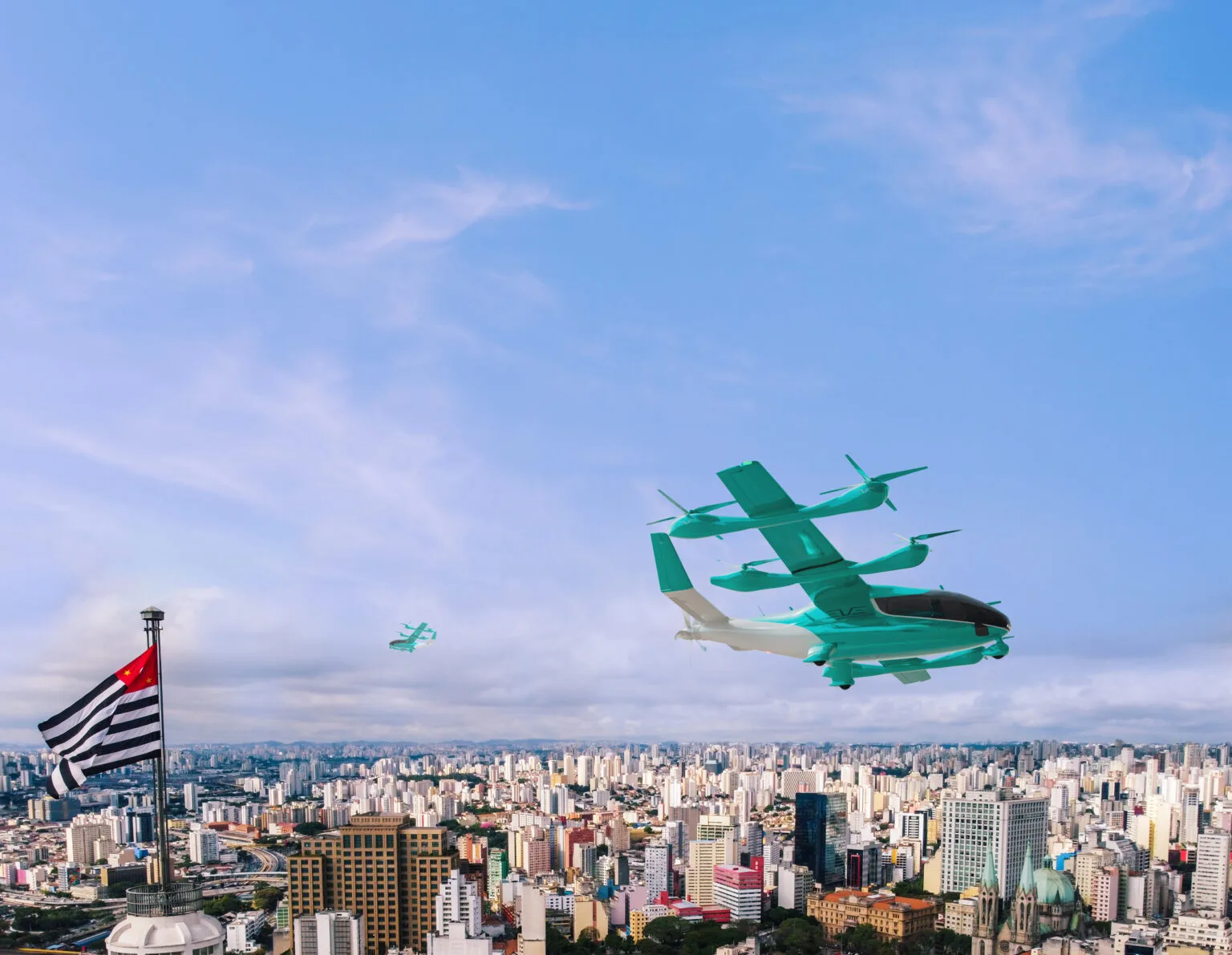 Eve Air Mobility and InvestSP Push Ahead with eVTOL Plans to Revolutionize Urban Travel in Brazil by 2027