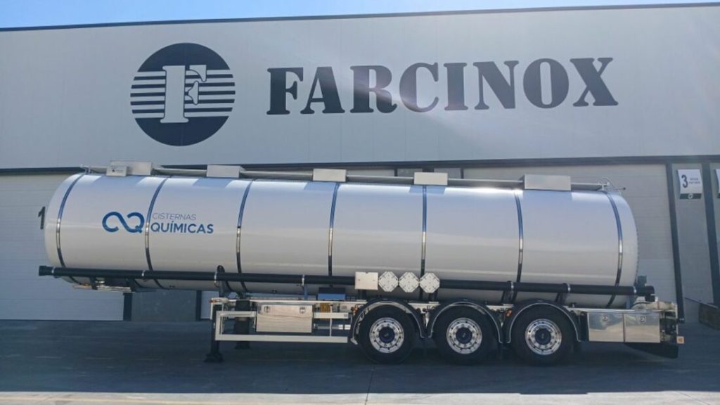 Farcinox Introduces Innovative ADR Tanker with 360º Camera System Boosting Safety in Tanker Transport