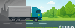 Freightera’s Impact on Freight Emissions: Leading the Shift to Zero-Emission Logistics