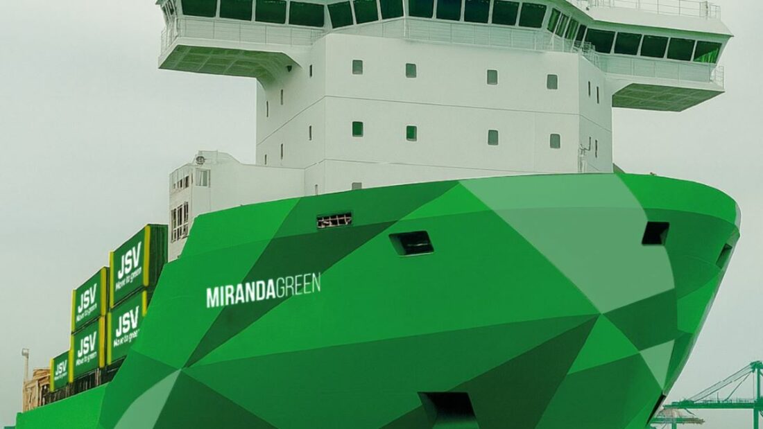 Grupo JSV Strengthens Sustainable Maritime Operations with New Low-Emission Cargo Ship
