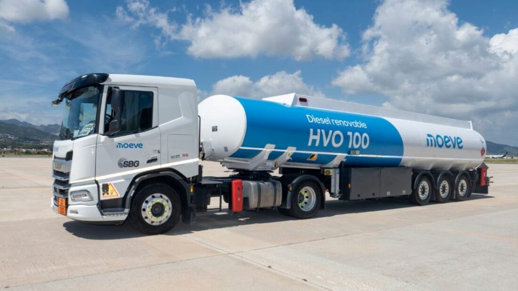Moeve Pioneers 100% Renewable HVO Diesel Supply for Ground Operations at El Prat Airport