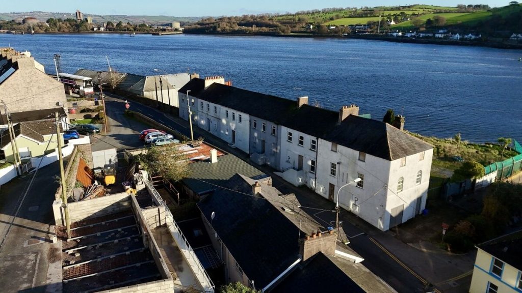 Restoration of Passage West Dockyard Terrace by Doyle Shipping Group to Provide Contractor Housing and Boost Local Infrastructure