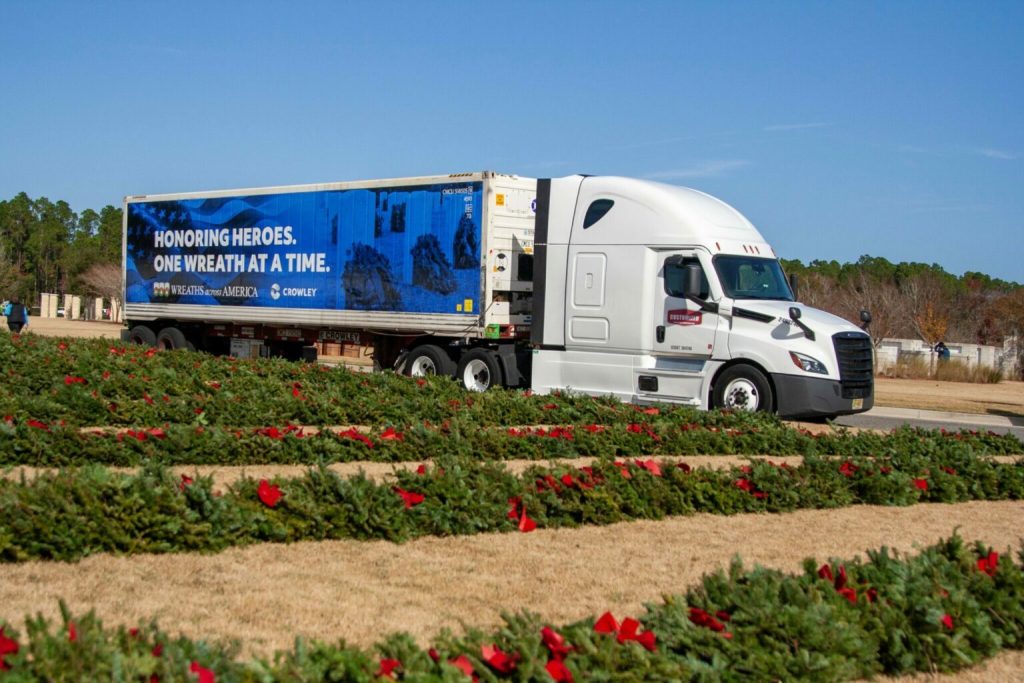Crowley Strengthens Wreaths Across America Logistics Reach to Puerto Rico and US Virgin Islands