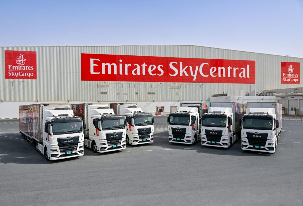 Emirates SkyCargo Steps Up Sustainability with New Euro 6 Truck Fleet