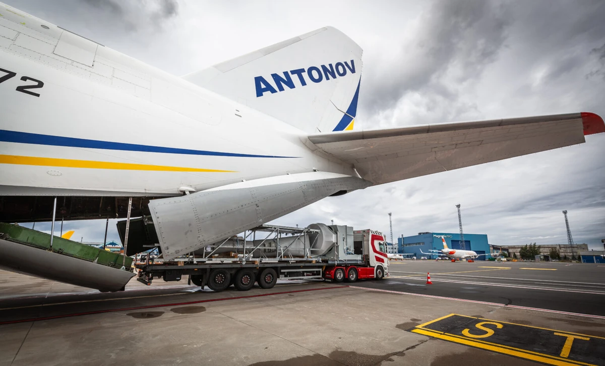 How Antonov Airlines and Kuehne + Nagel Managed a Critical Woodyard Equipment Delivery from Estonia to Chile