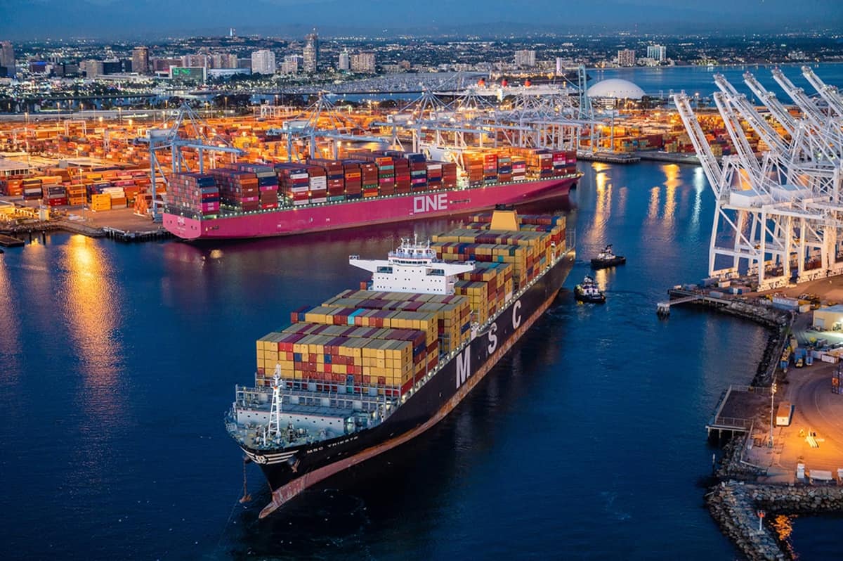 Container Import Volumes Dip at Port of Long Beach While Year-to-Date Figures Keep Growing