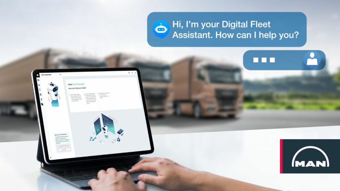 How MAN Truck & Bus leverages AI to transform digital fleet oversight for optimized operations