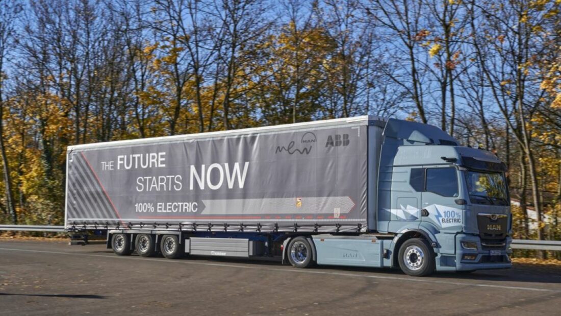 MAN and Volkswagen Group Logistics Champion the Shift to Electric Trucks for Greener Road Transportation
