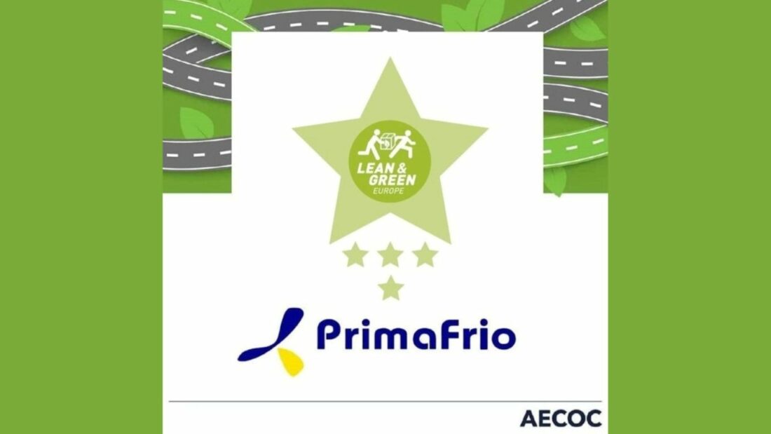 Grupo Primafrio Secures Fourth Lean & Green Star Confirming Its Sustainable Transport Commitment