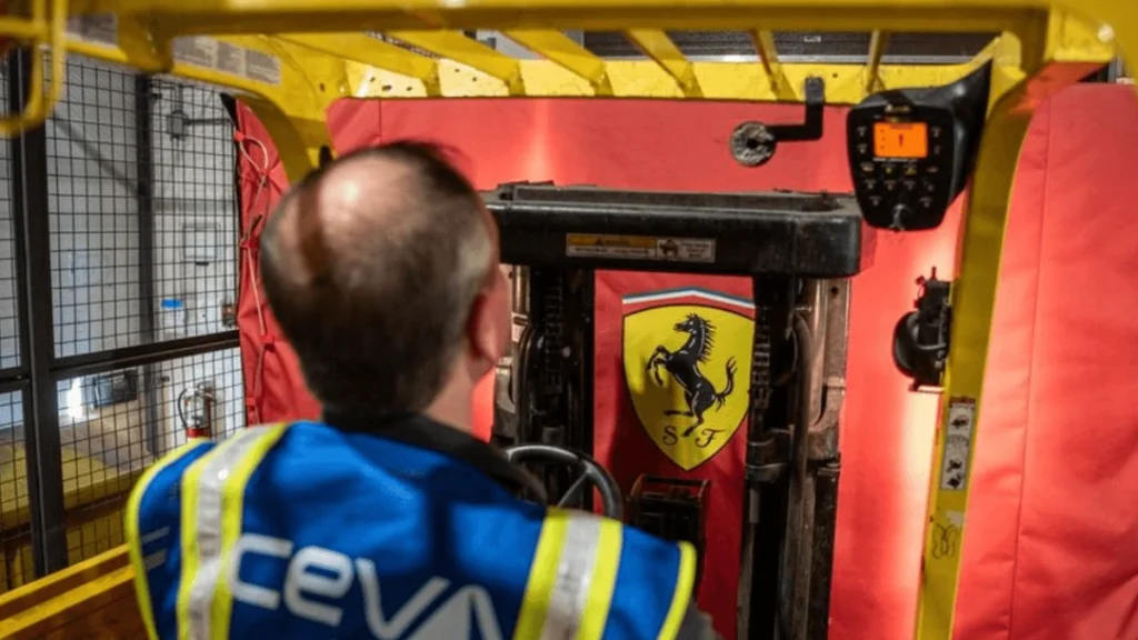 CEVA Logistics Boosts Its Ferrari Collaboration, Embracing Hypercar Transport from 2026