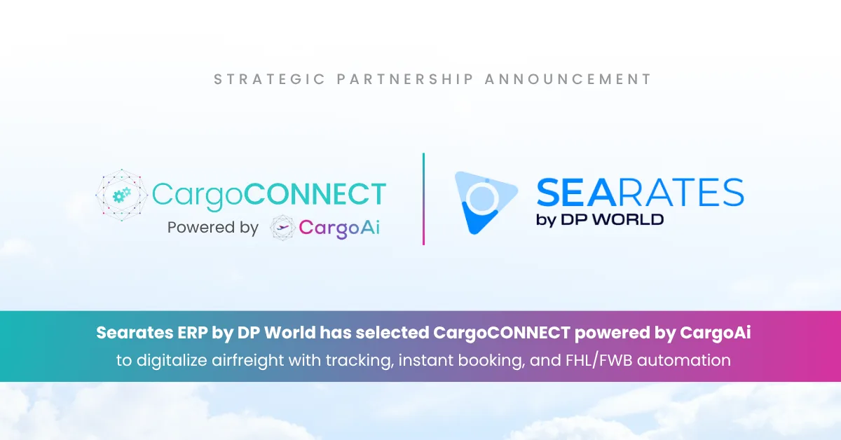 How SeaRates ERP and CargoAi Collaboration Boosts Airfreight Operations and Visibility