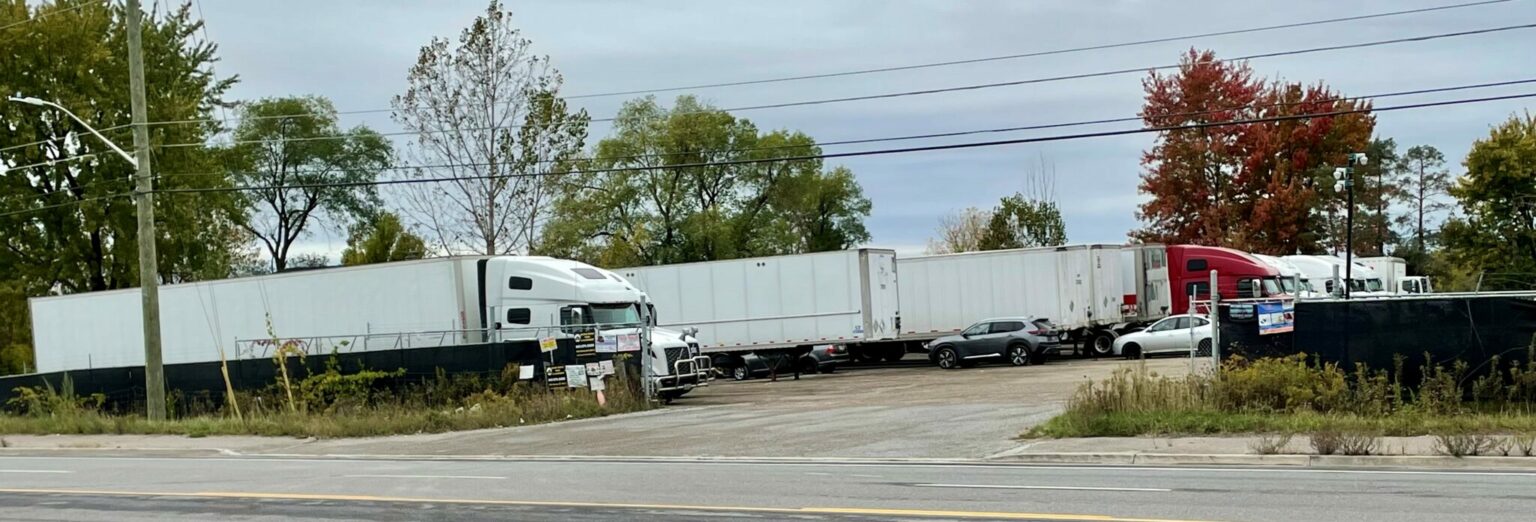 Halton Hills Faces Challenges Containing Illegal Truck Yards on Agricultural Land