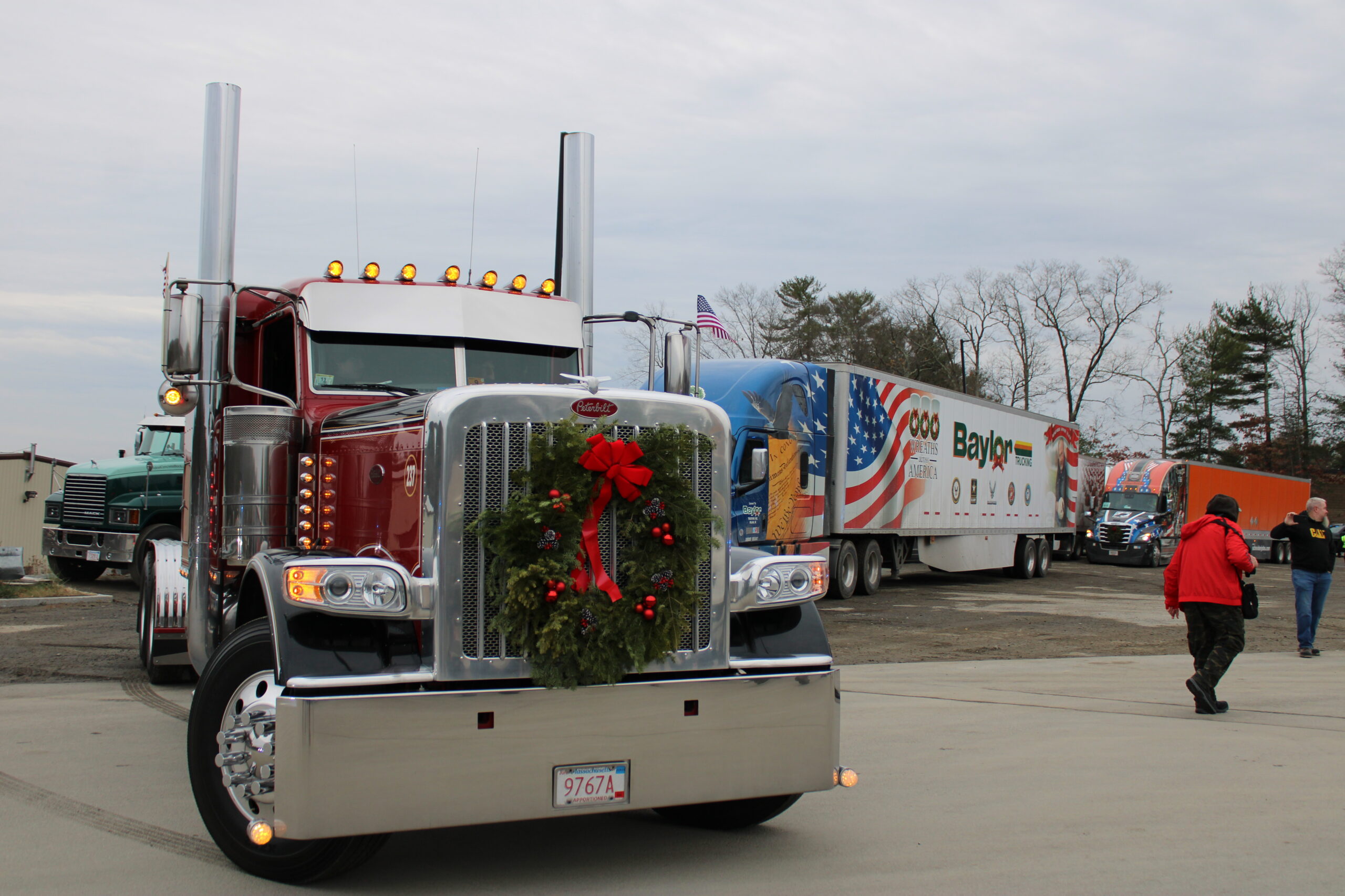 The Heartfelt Convoy: Truckers Leading the Wreaths Across America Mission to Honor Veterans