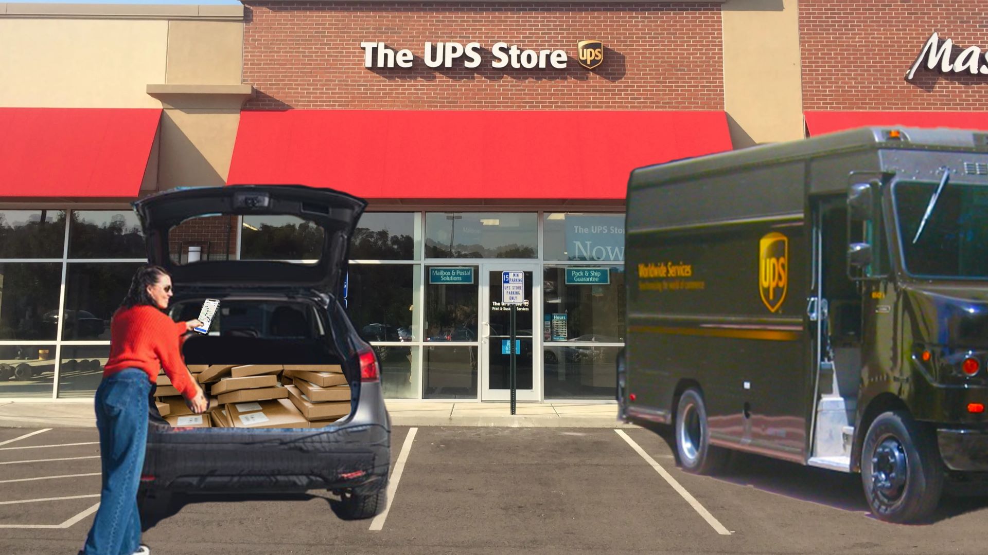 How UPS Can Innovate B2C Parcel Delivery by Uniting Teamster Drivers, UPS Stores, and Roadie Gig Workforce