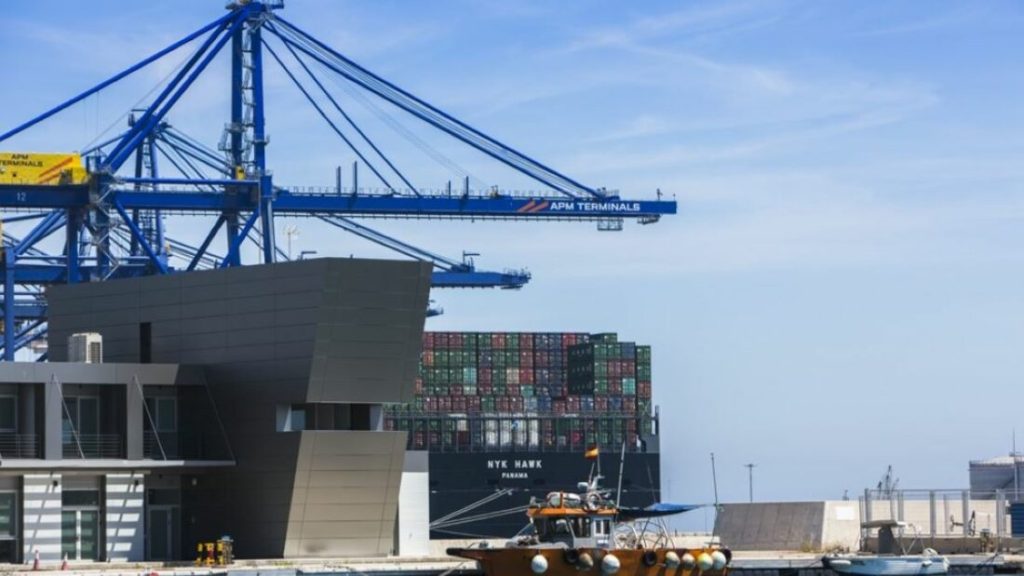 October Sees Valenciaport’s Export Containers Jump by Nearly 12% and Container Traffic Rise