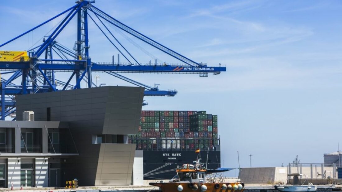 October Sees Valenciaport’s Export Containers Jump by Nearly 12% and Container Traffic Rise