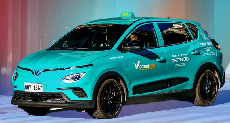 VinFast introduces 500 electric taxis to Davao port to advance sustainable public transportation