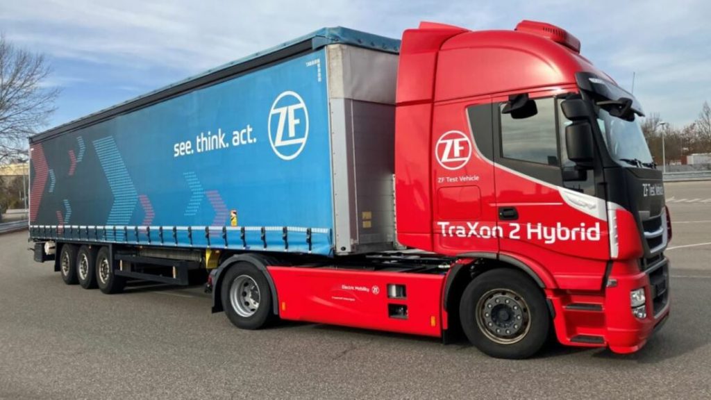 Real-World Trials Show ZF’s TraXon 2 Hybrid Transmission Advancing Commercial Trucking