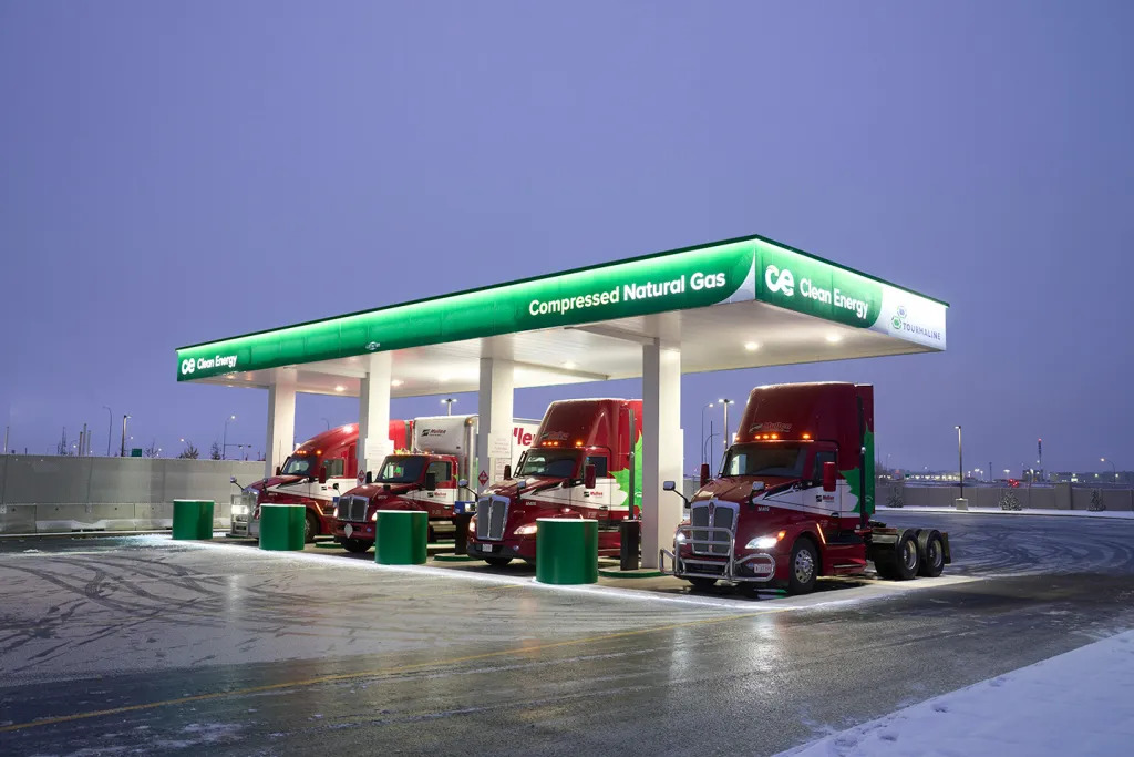 Natural Gas Station Network to Boost Heavy Trucking Across Canada and the US by 2026