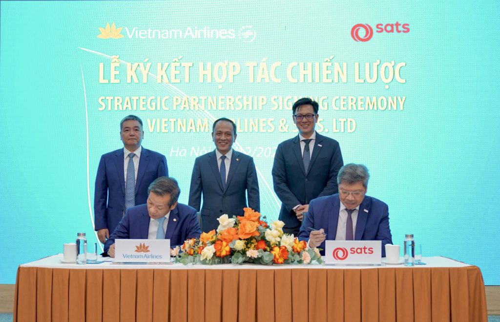 Vietnam Airlines and SATS Enhance Global Cargo and Ground Handling Services through New Strategic Partnership