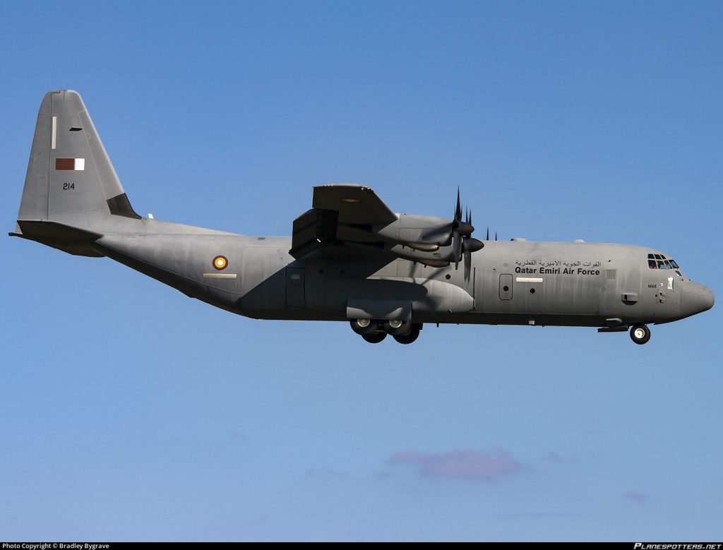 Overview of Qatari Military Cargo Flight Routing Through Saudi Arabia to Al-Watiya Airbase in Libya