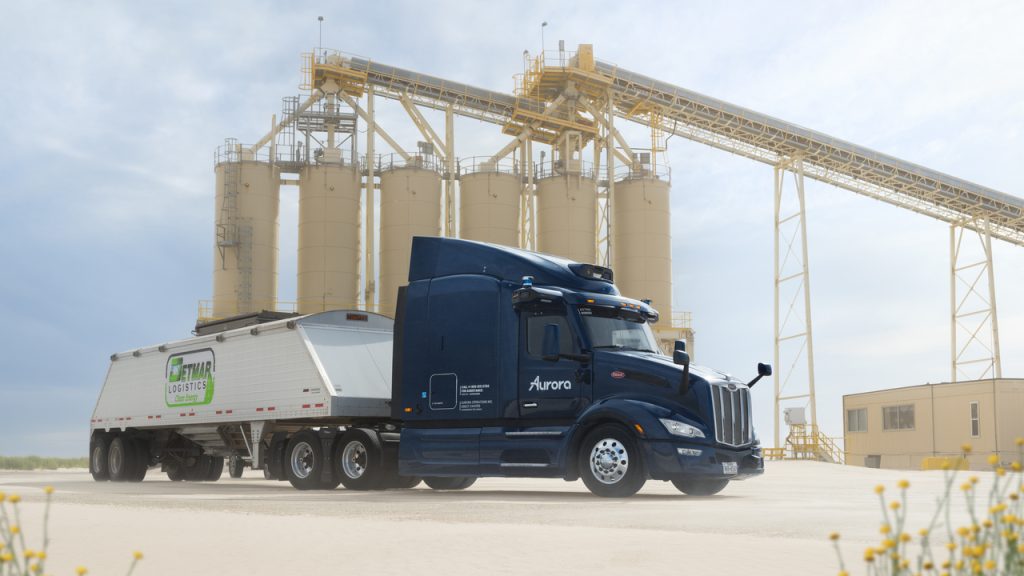 Autonomous Trucks by Aurora to Revolutionize Frac Sand Transport on Public Roads in the Permian Basin