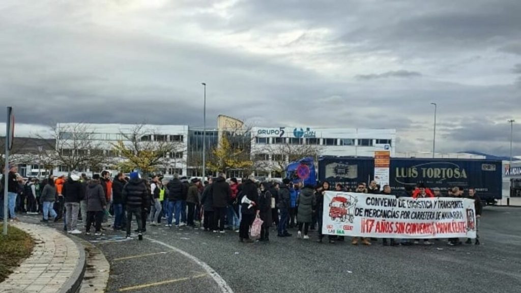 Navarra Transport and Logistics Unions Announce Planned Strikes to Push for Fair Sector Agreement