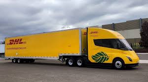 DHL Supply Chain Expands Electric Freight Operations with First Tesla Semi Delivery