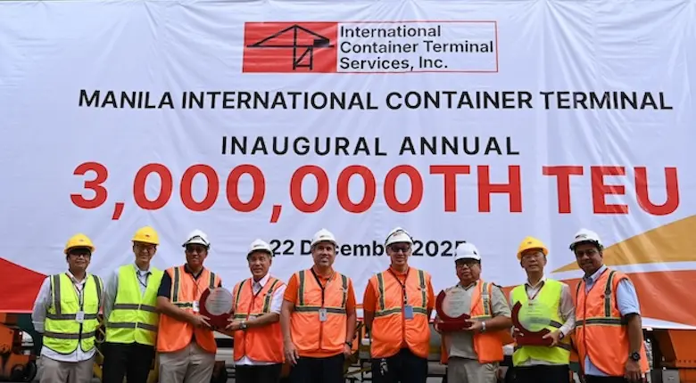 Manila International Container Terminal Reaches Historic 3 Million TEUs Throughput, Expanding Capacity